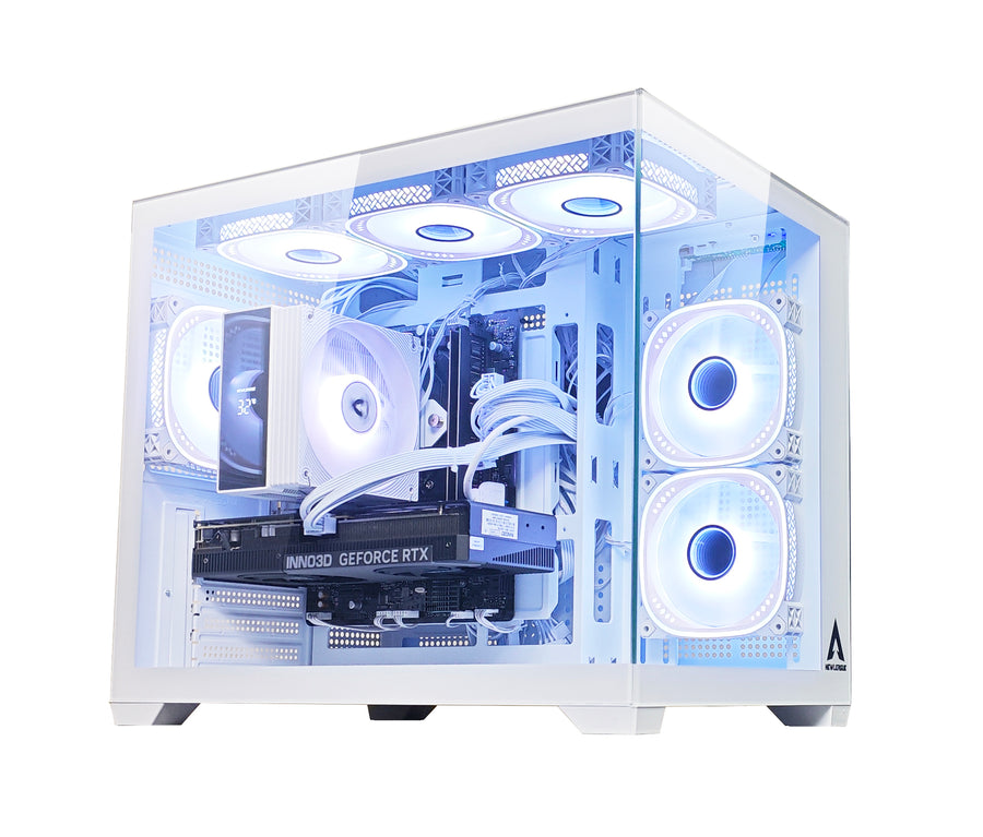 NEWLEAGUE AGILE G6-WH|ハイパフォーマンスモデル|Ryzen 7 5700X × RTX 5060 Ti 16GB|16GB・1TB SSD