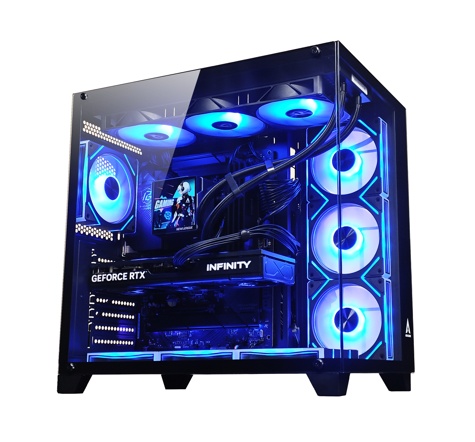 LoRA学習向け AGILE G7-BK｜ スタンダードモデル ｜Ryzen 9 9900X x RTX5070Ti 16GB ｜ DDR4-64GB・SSD 2TB