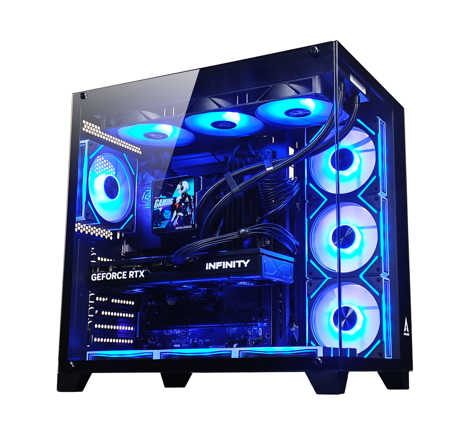 LoRA学習向け AGILE G7-BK｜ スタンダードモデル ｜Ryzen 9 9900X x RTX5070Ti 16GB ｜ DDR4-64GB・SSD 2TB