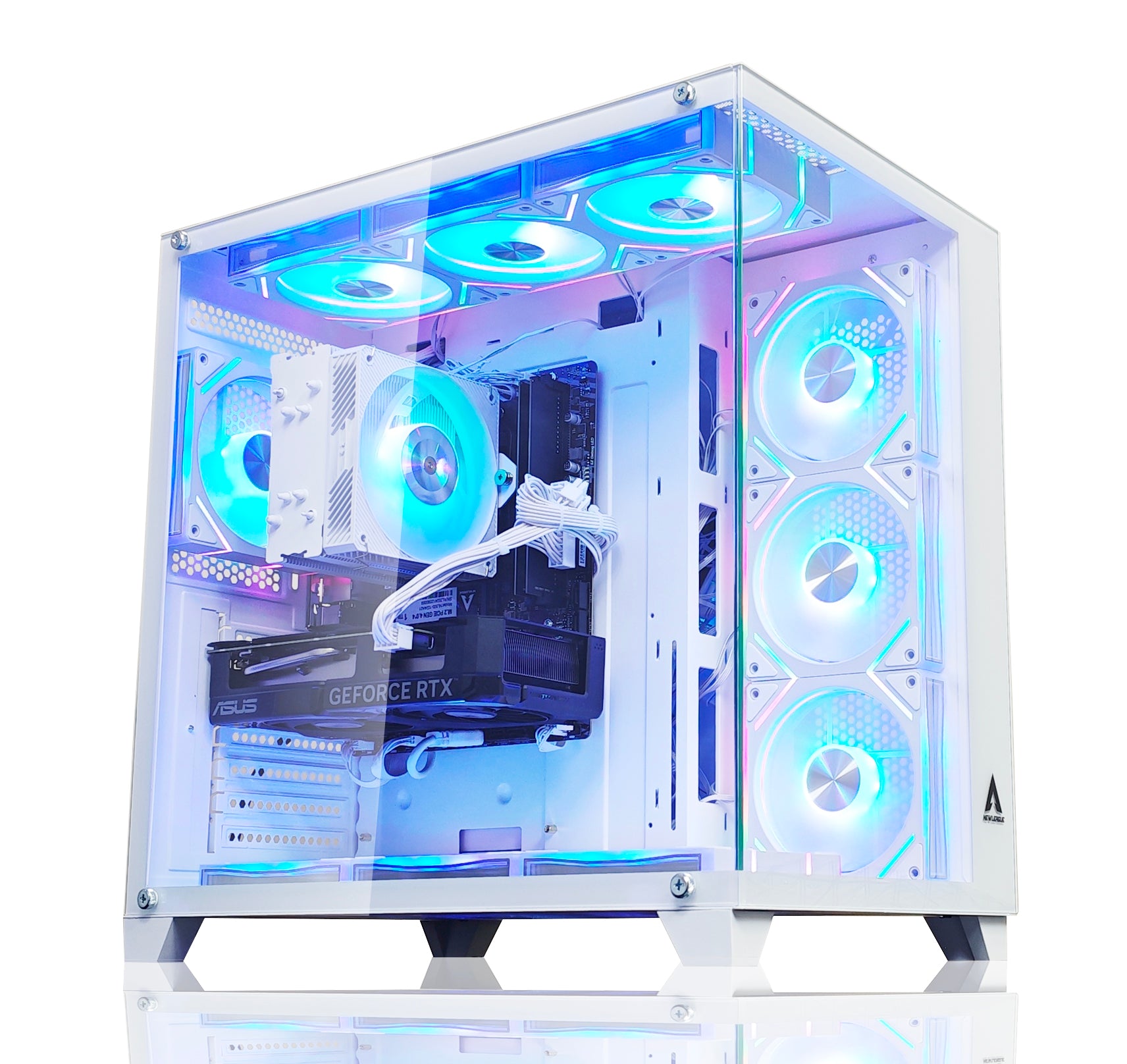 【NEWLEAGUE】G7ホワイトモデル  Ryzen 7 9800X3D / RTX 5070 搭載 高性能ゲーミングデスクトップPC