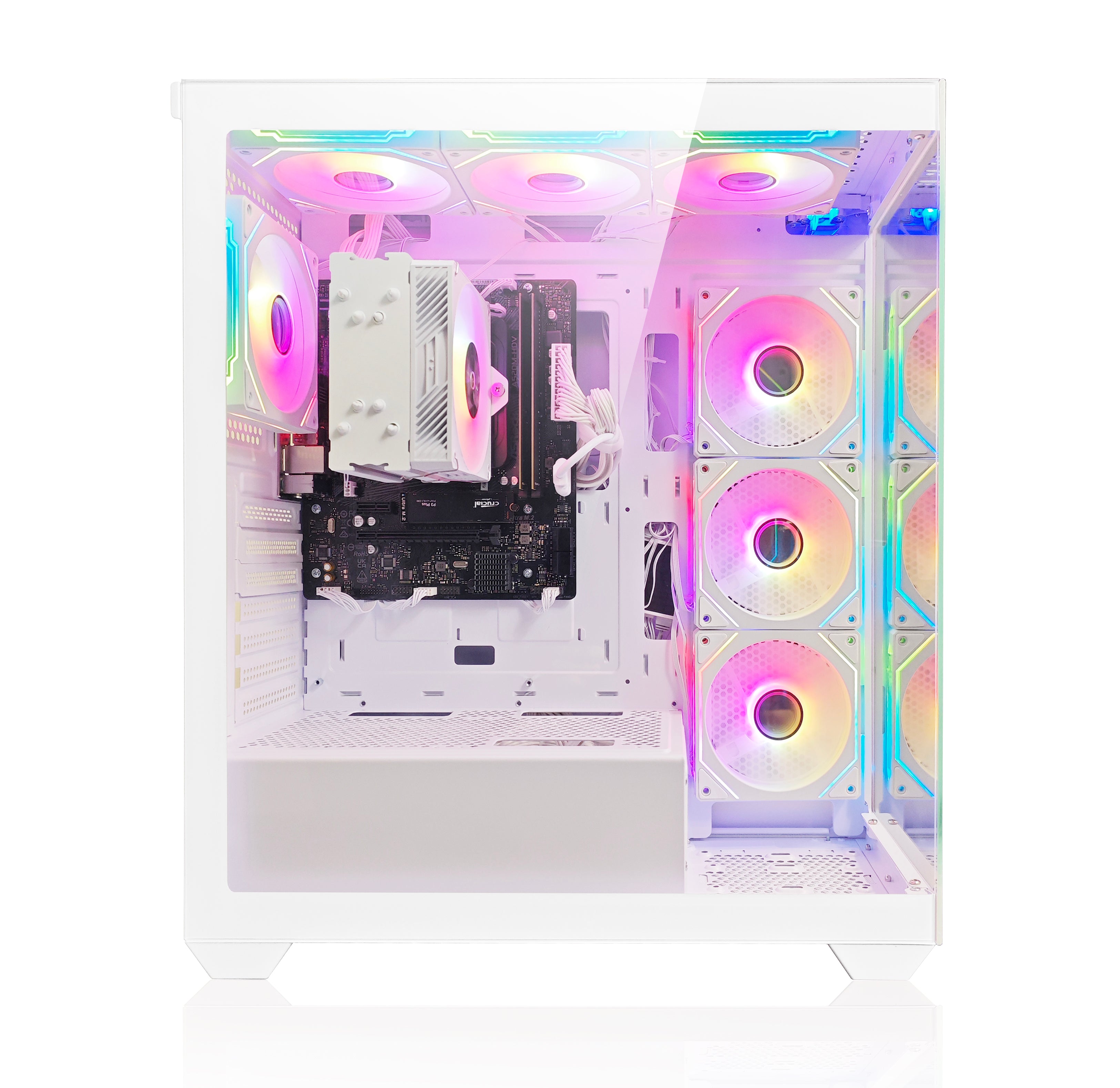 ゲーミングベース AIパソコン Ryzen5 8600G搭載 / DDR5 16GBメモリー / SSD 512GB / Windows 11 Pro K6WHモデル