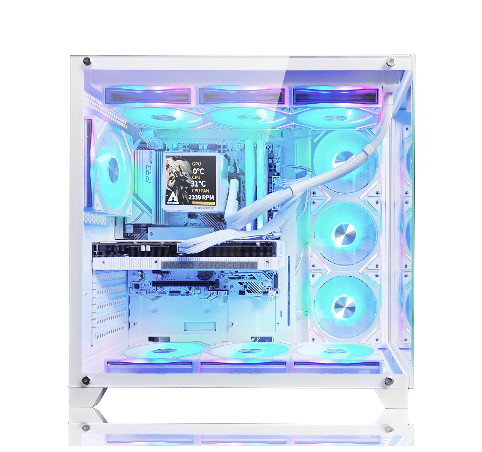 NEWLEAGUE AGILE G7-WHSR｜ハイパフォーマンスモデル｜Ryzen 7 5700X × RTX 5060 Ti 16GB｜16GB・1TB SSD
