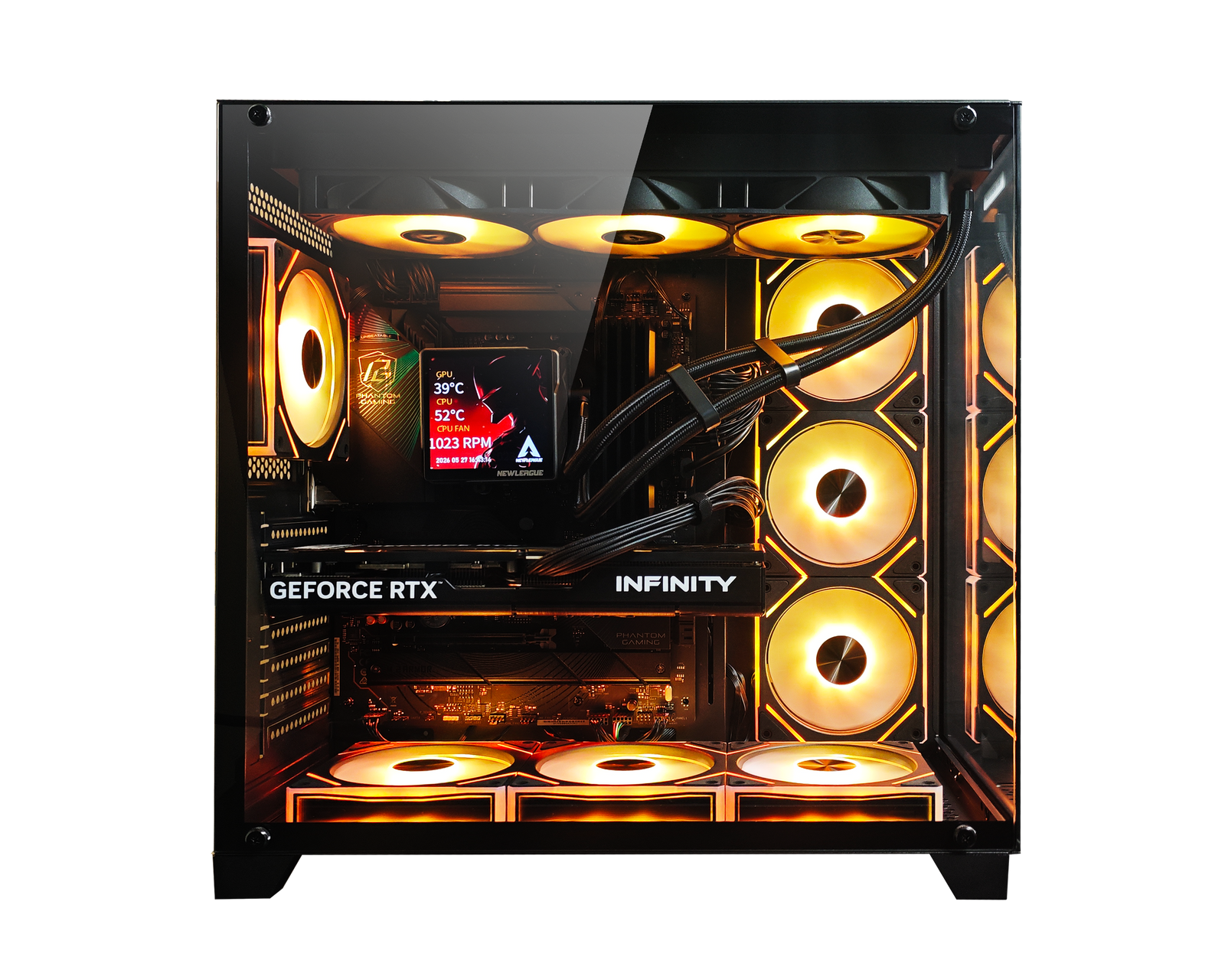 LoRA学習向け AGILE G7-BK｜ スタンダードモデル ｜Ryzen 9 9900X x RTX5070Ti 16GB ｜ DDR4-64GB・SSD 2TB