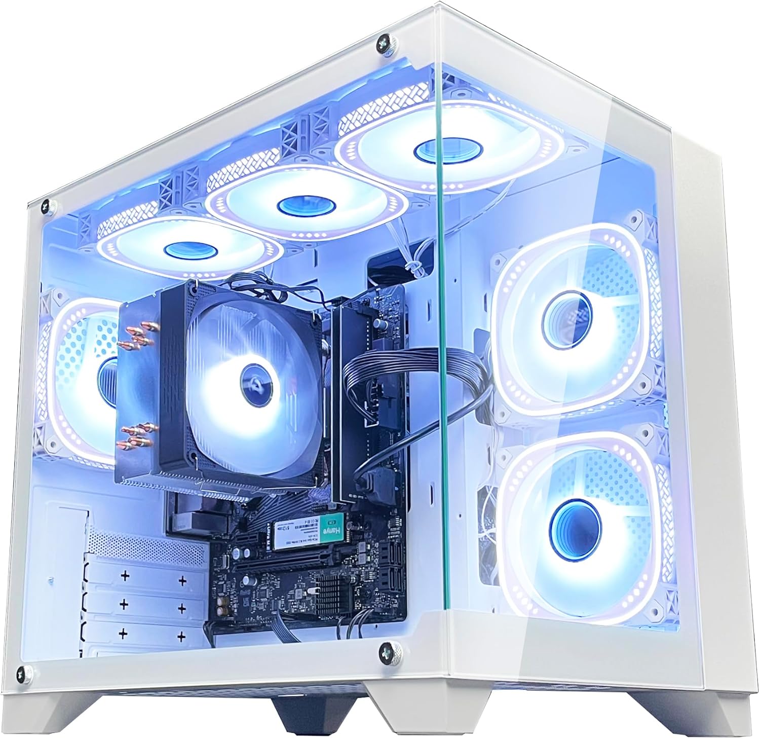 ゲーミングベース AIパソコン Ryzen5 8600G搭載 / DDR5 16GBメモリー / SSD 512GB / Windows 11 Pro