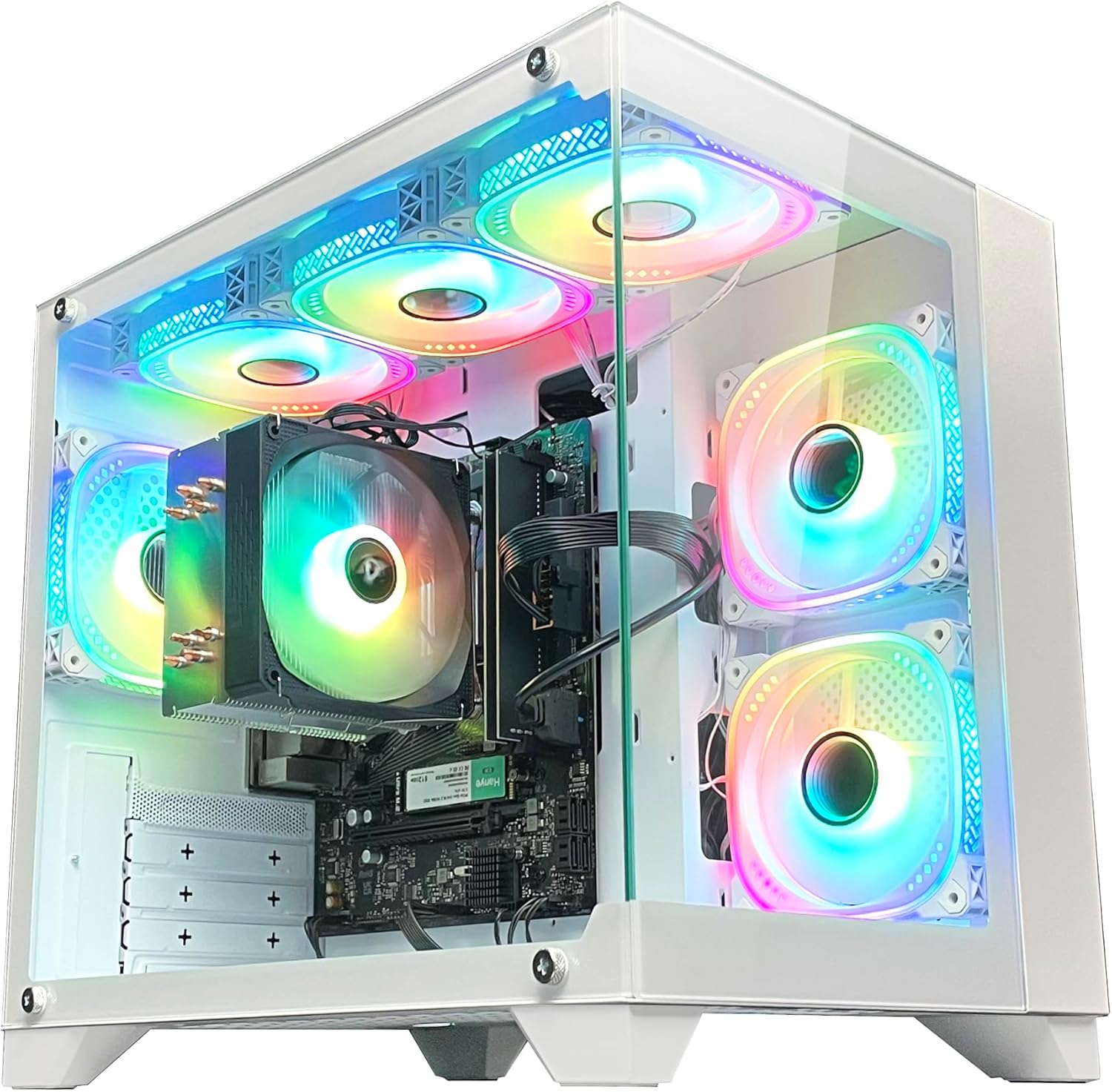 ゲーミングベース AIパソコン Ryzen5 8600G搭載 / DDR5 16GBメモリー / SSD 512GB / Windows 11 Pro