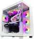 【NEWLEAGUE】ゲーミングパソコン Ryzen 9 9950X3D / RTX5080 / メモリ64GB / NVMe SSD 2TB / WIFI 6E / Windows11Pro / WPS Office ミドルタワー デスクトップパソコン (Ryzen 9 9950X3D / RTX5080（ウルトラハイスペック）, White)