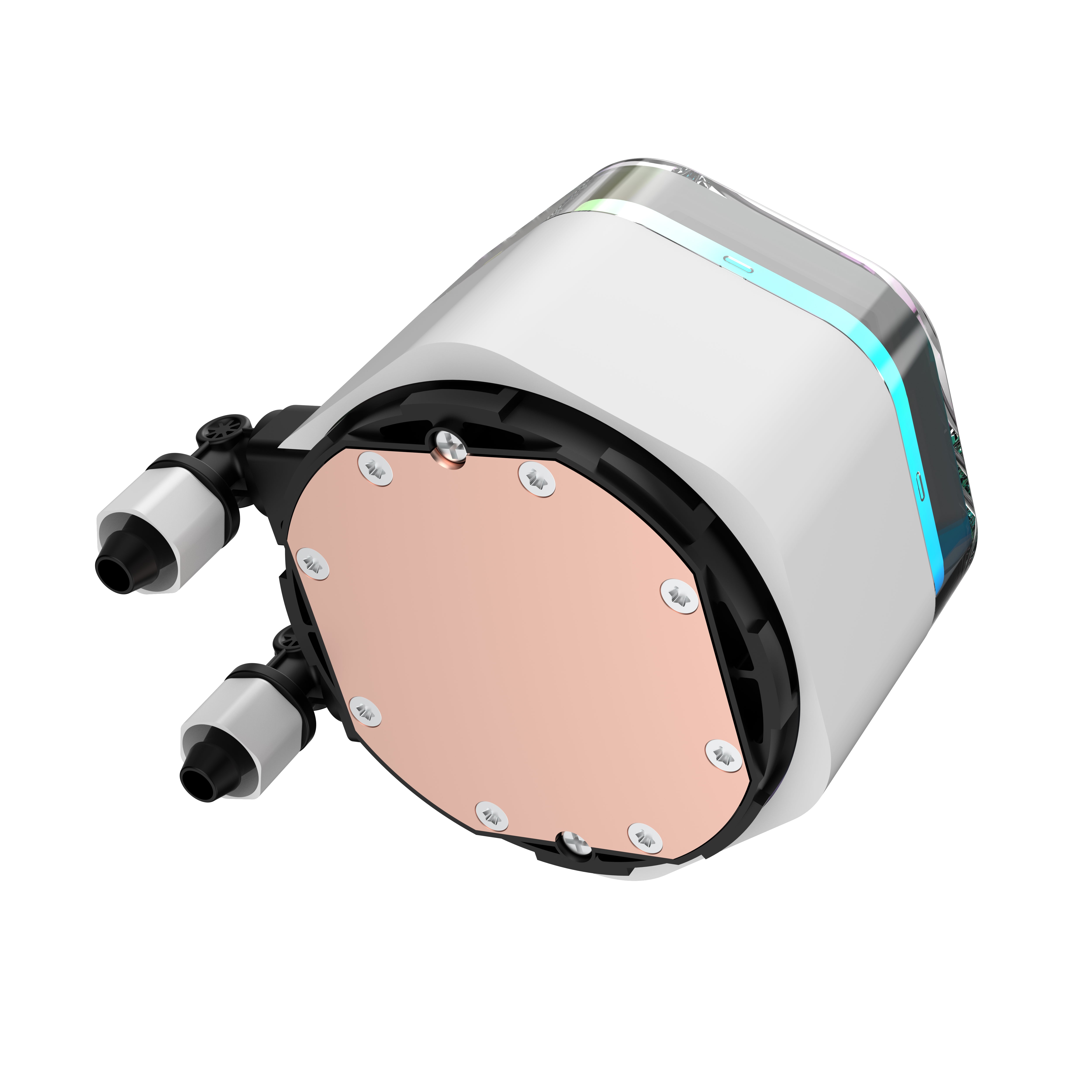 NEWLEAGUE CPU クーラー ハイパフォーマンス 240mm ARGB Sync対応 LED5V PWM 簡易水冷式CPUクーラー LGA1700 / LGA1851 / AM5ソケット対応 LUMISILENT 240