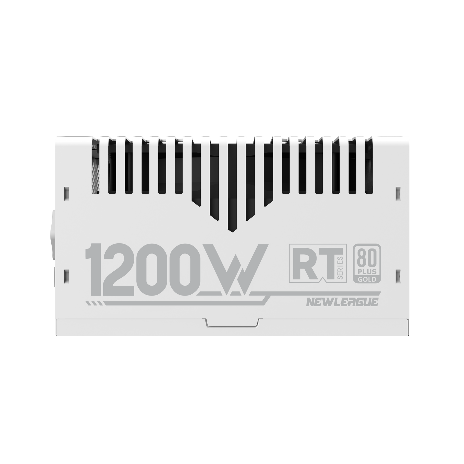 NEWLEAGUE RT1200 ゲーミングPC用電源, 1200W, ATX3.1, PCIe 5.1, 80 PLUS Gold認証, フルモジュラー (ホワイト, 1200W)
