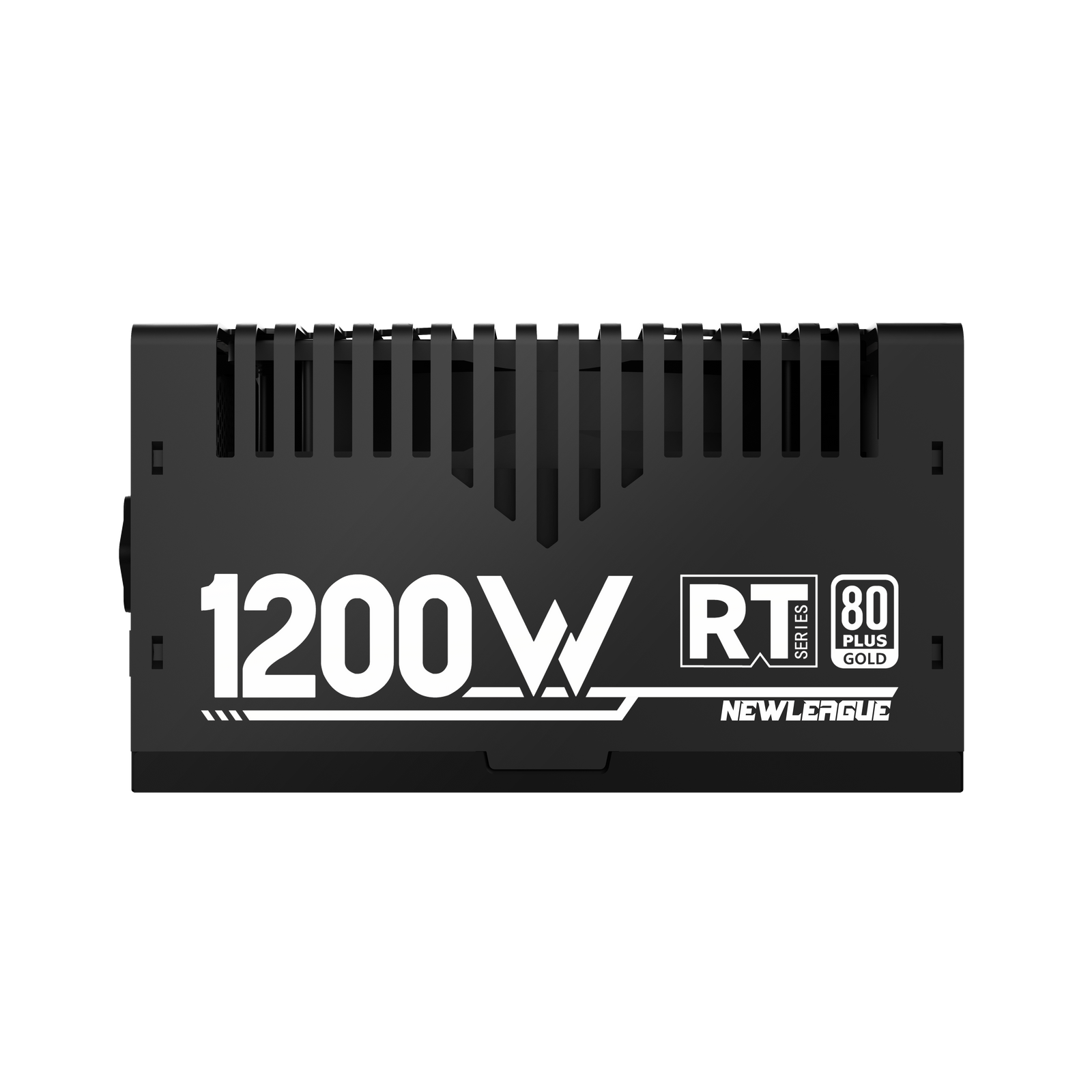 NEWLEAGUE RT1200 ゲーミングPC用電源, 1200W, ATX3.1, PCIe 5.1, 80 PLUS Gold認証, フルモジュラー (ブラック, 1200W)