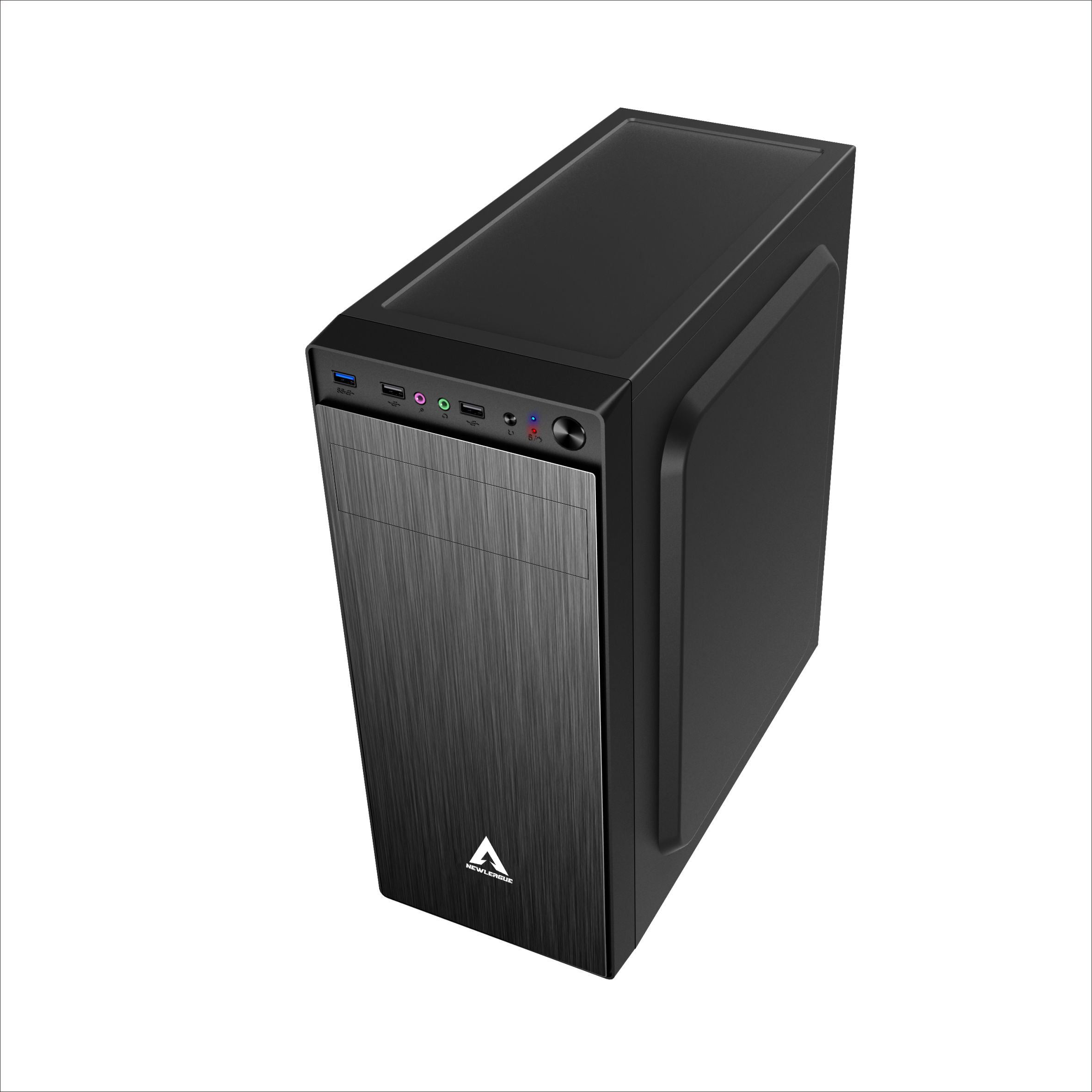NEWLEAGUE デスクトップパソコン 特選エントリーモデル Ryzen 7 8700G / 16GBメモリ / 512GB NVMe SSD / Windows 11 Pro/WPS Office TERA T8ミドルタワーモデル