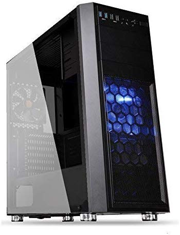 NEWLEAGUE ゲーミングデスクトップパソコン コスパ重視 特選モデル Ryzen 5 5500 / RTX5060 / 32GB / NVMe SSD 1TB / 550W電源ユニット / Windows 11 Pro/WPS Office NR5-N56I (RTX5060 GDDR7 8GB, ブラック)