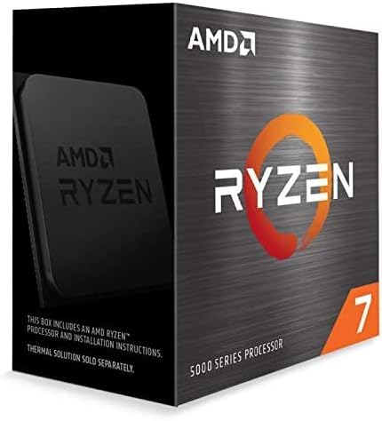 AMD Ryzen 7 5700X without cooler 3.4GHz 8コア / 16スレッド 36MB 65W 100-100000926WOF 三年保証 ※マザーボードのBIOSを該当CPUに対応する必要があります。 [並行輸入品]