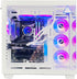 【NEWLEAGUE】ゲーミングパソコン Ryzen 9 9950X3D / RTX5080 / メモリ64GB / NVMe SSD 2TB / WIFI 6E / Windows11Pro / WPS Office ミドルタワー デスクトップパソコン (Ryzen 9 9950X3D / RTX5080（ウルトラハイスペック）, White)