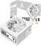 NEWLEAGUE RJ750 GAMING シリーズ 電源ユニット, 750W, 80PLUS BRONZE認証, PCIE 5.1対応，直付けモデル【5年保証】 ホワイト
