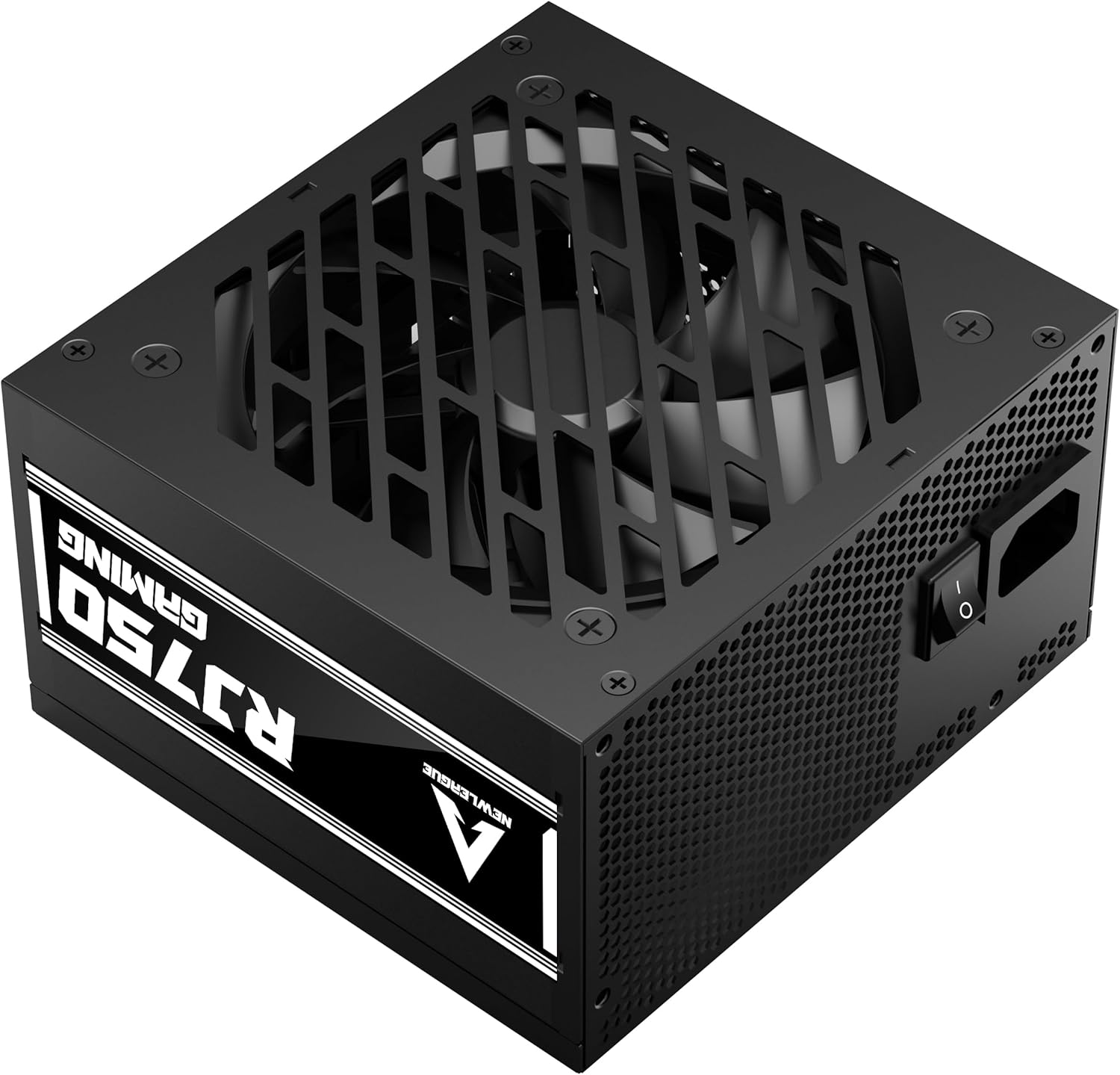 NEWLEAGUE RJ750 GAMING シリーズ 電源ユニット, 750W, 80PLUS BRONZE認証, PCIE 5.1対応，直付けモデル【5年保証】 ブラック