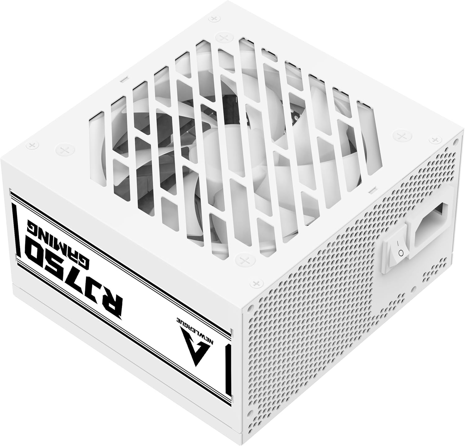 NEWLEAGUE RJ750 GAMING シリーズ 電源ユニット, 750W, 80PLUS BRONZE認証, PCIE 5.1対応，直付けモデル【5年保証】 ホワイト