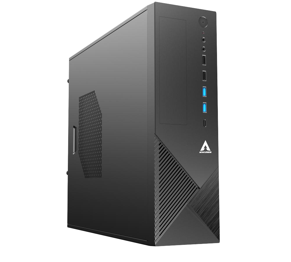 NEWLEAGUE デスクトップパソコン 特選エントリーモデル Ryzen 5 8600G / 16GBメモリ / 512GB NVMe SSD / Windows 11 Pro/WPS Office ANSWER V1モデル