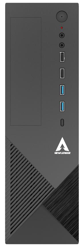 NEWLEAGUE デスクトップPC, Core Ultra 5 225搭載, 16GBメモリ, 512GB SSD, Windows11 Pro, WPS Office, スリムタワー型 Answer V1モデル