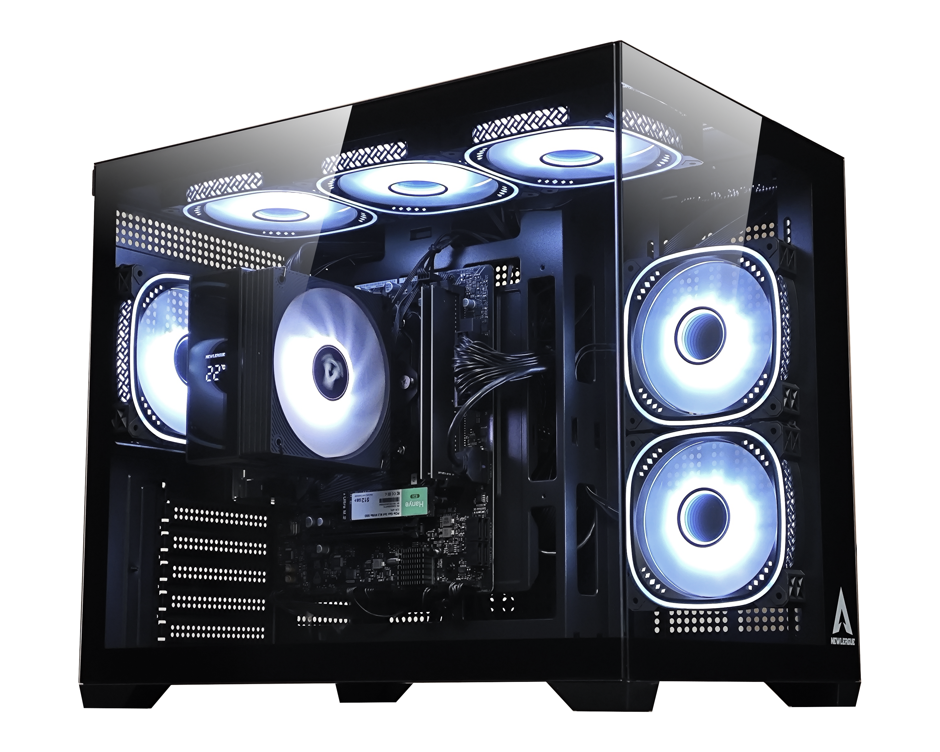 ゲーミングベース AIパソコン Ryzen5 8600G搭載 / DDR5 16GBメモリー / SSD 512GB / Windows 11 Pro G6BKモデル