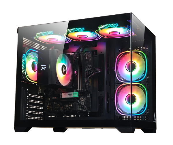NEWLEAGUE AGILE G6-BK ｜ライトゲーミング｜Ryzen 5 5600GT × CPU内蔵Radeonグラフィクス ｜16GB・512GB SSD