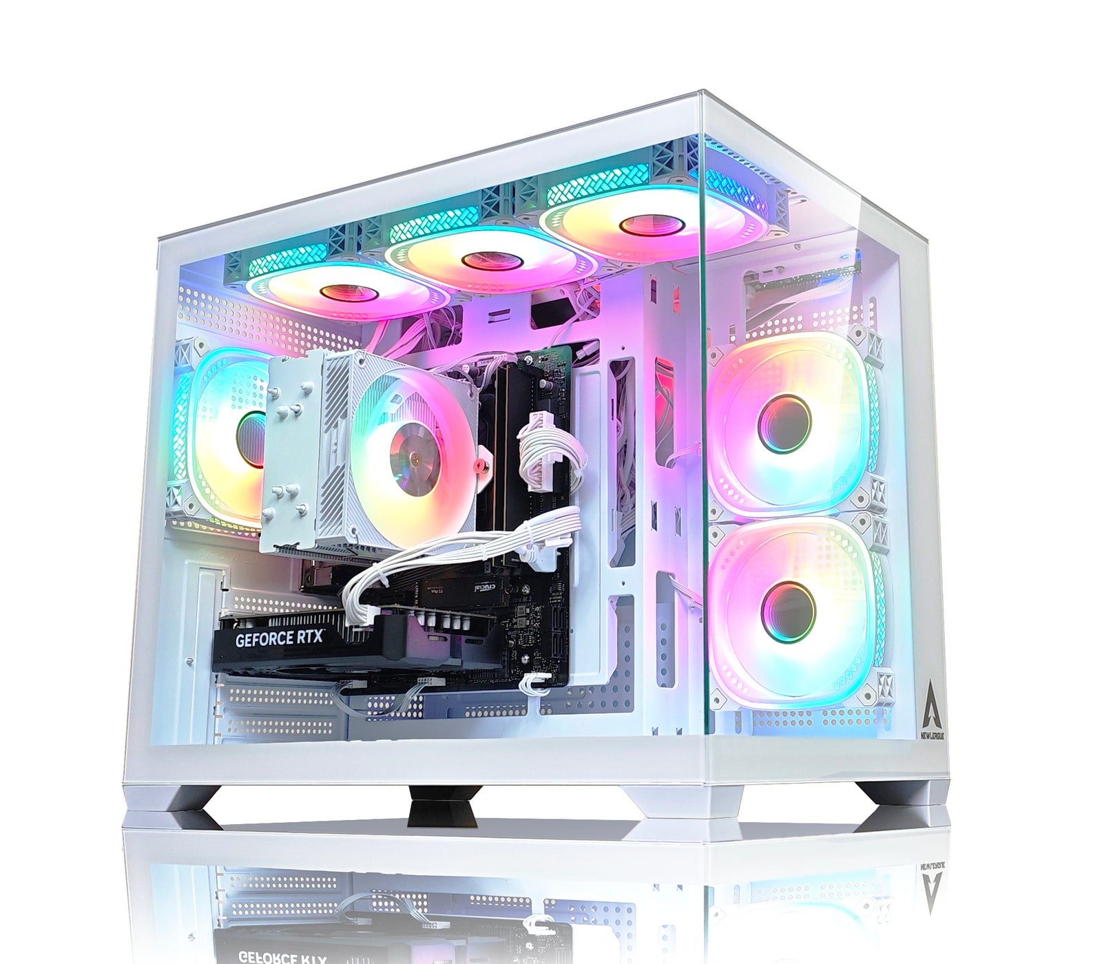 ゲーミングパソコン ミドルスペック AIパソコン Core Ultra 7 265F搭載 / DDR5-16GB / SSD 1TB / RTX5060 8GB / 550W / Windows 11 Pro G6WHモデル