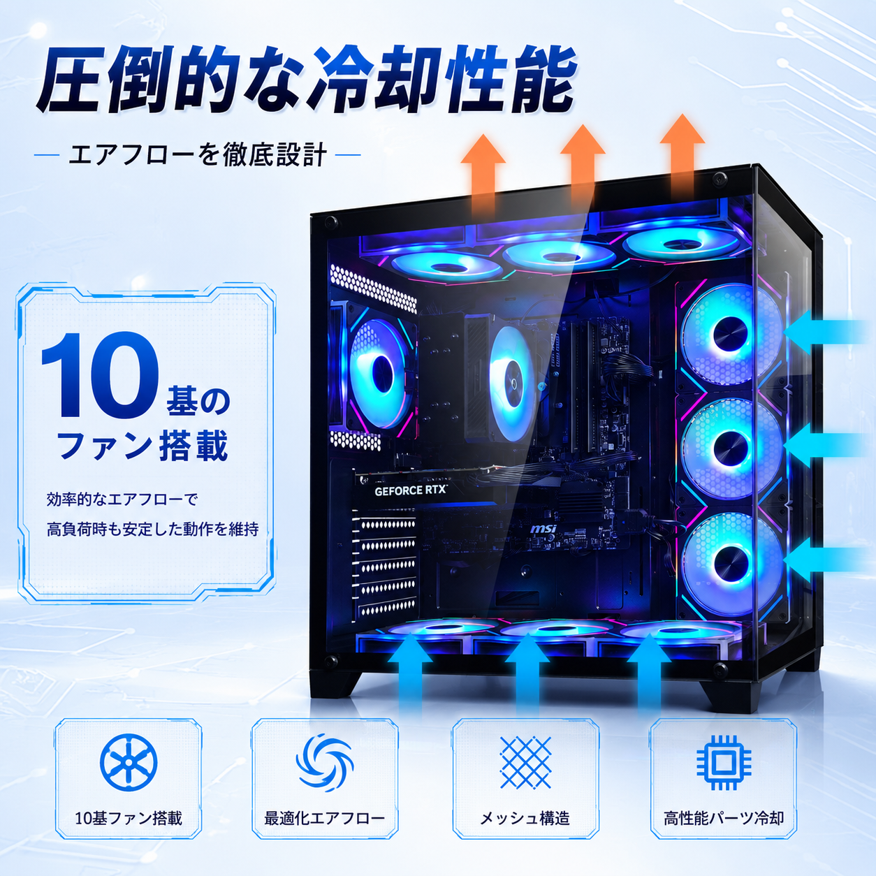 NEWLEAGUE AGILE G7-BK｜スタンダードゲーミング｜Ryzen 5 5500 × RTX 3050 ｜16GB・512GB SSD