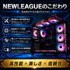 NEWLEAGUE AGILE G7-BK｜スタンダードゲーミング｜Ryzen 5 5500 × RTX 3050 ｜16GB・512GB SSD