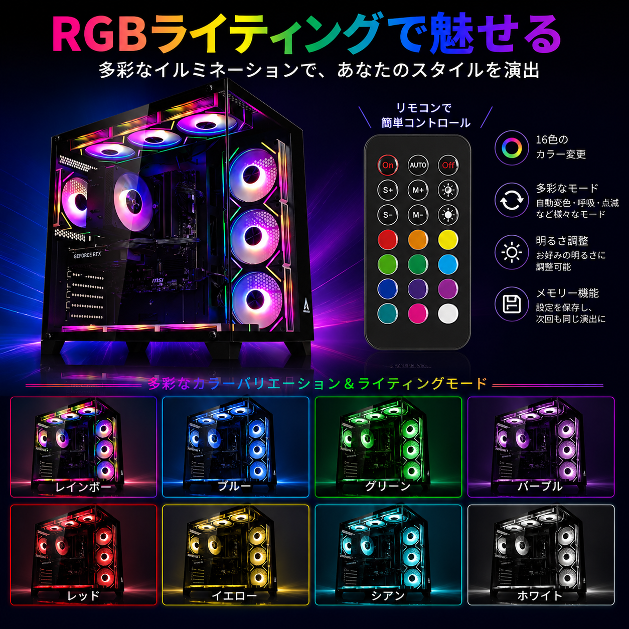 NEWLEAGUE AGILE G7-BK｜スタンダードゲーミング｜Ryzen 5 5500 × RTX 3050 ｜16GB・512GB SSD
