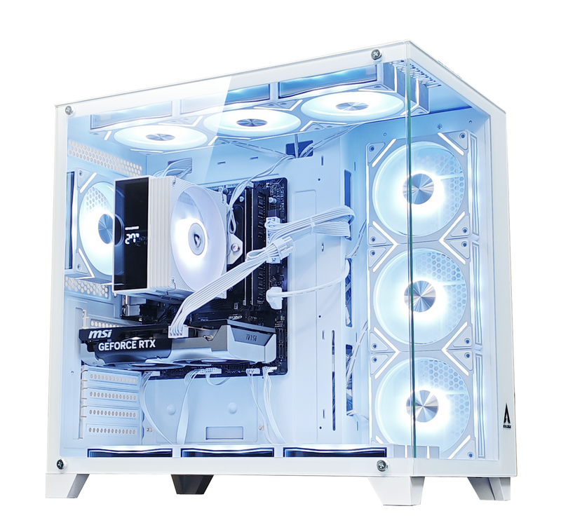 NEWLEAGUE AGILE G7-WH｜ハイエンドゲーミングモデル｜Ryzen 7 9800X3D × RTX 5070｜32GB・2TB SSD