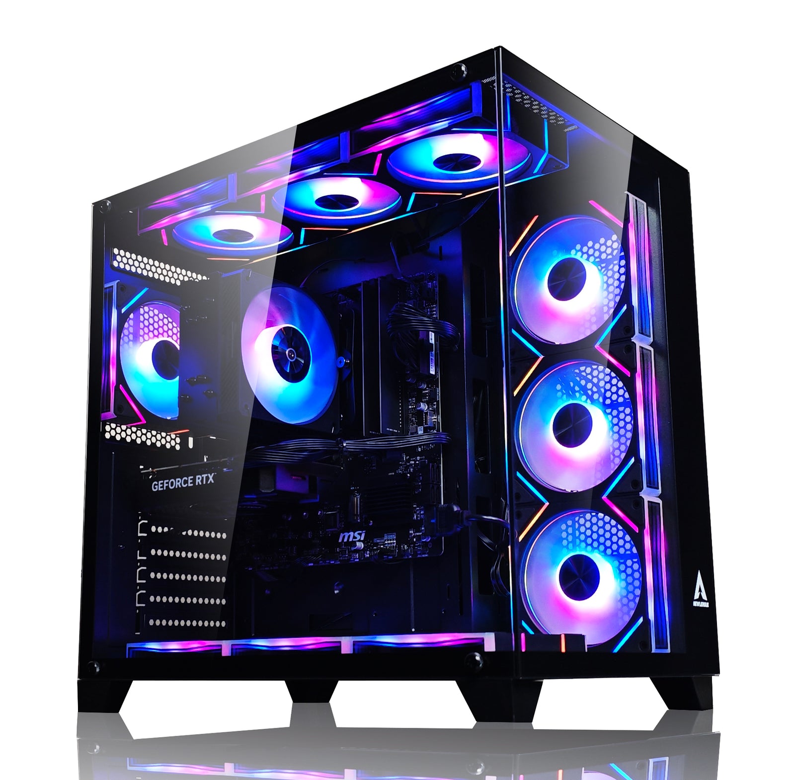 ゲーミングパソコン ミドルスペック AIパソコン Core Ultra 7 265F搭載 / DDR5-16GB / SSD 1TB / RTX5060 8GB / 550W / Windows 11 Pro G7BKモデル