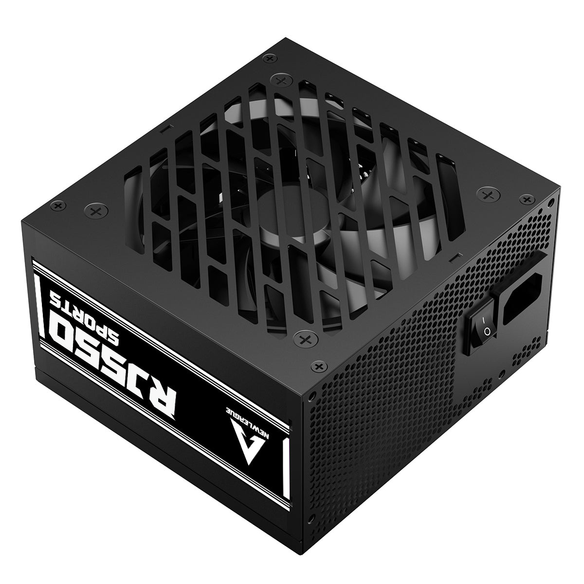 NEWLEAGUE RJ GAMING シリーズ 電源ユニット, 550W, 80PLUS BRONZE認証, 直付けモデル【5年保証】 ブラック RJ550BK