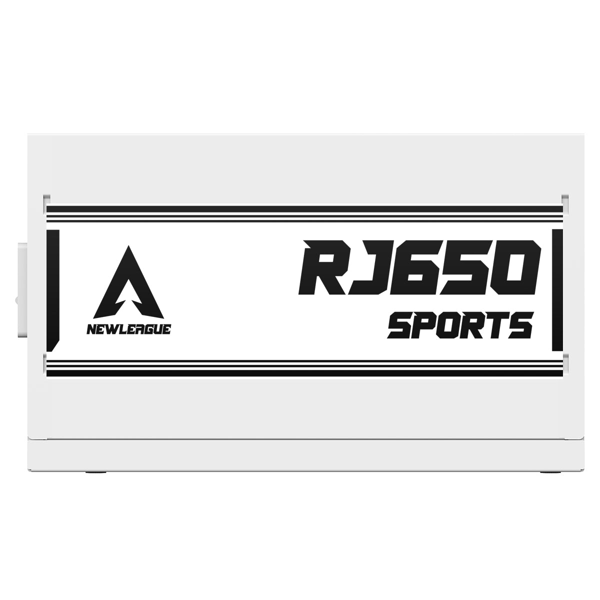 NEWLEAGUE RJ GAMING シリーズ 電源ユニット, 650W, 80PLUS BRONZE認証, 直付けモデル ホワイトケーブル【5年保証】
