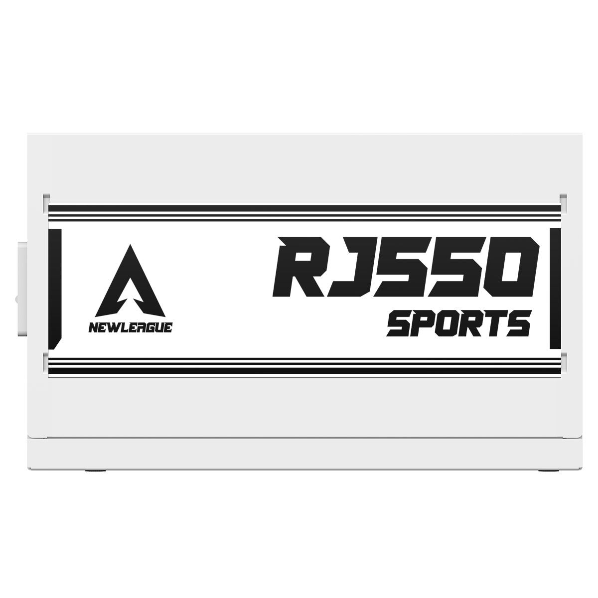 NEWLEAGUE RJ GAMING シリーズ 電源ユニット, 550W, 80PLUS BRONZE認証, 直付けモデル ホワイトケーブル【5年保証】 RJ550WH