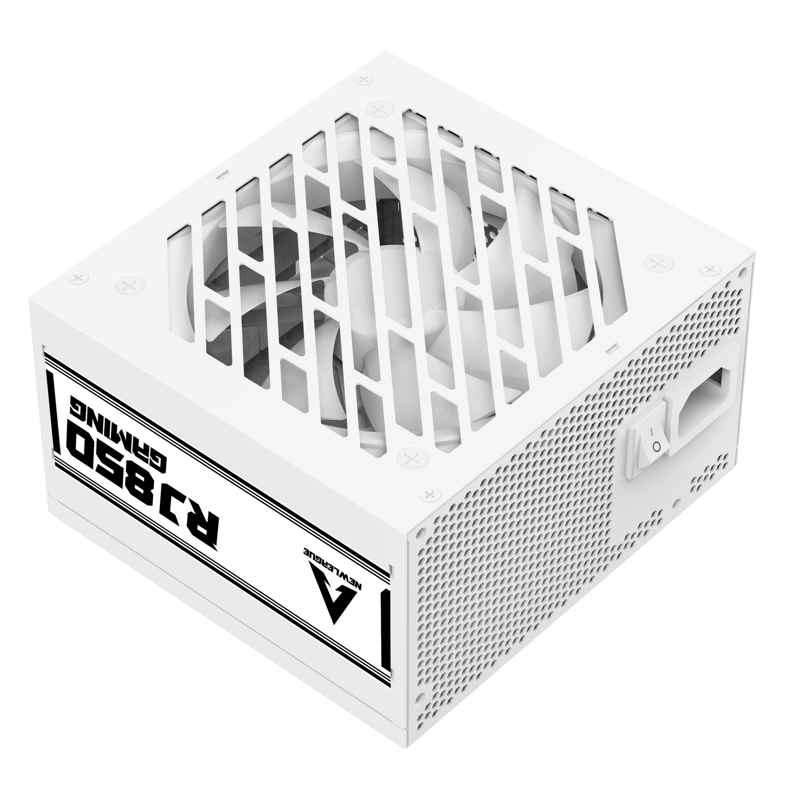 NEWLEAGUE RJ850 GAMING シリーズ 電源ユニット, 850W, 80PLUS BRONZE認証, PCIE 5.1対応，直付けモデル【5年保証】 ホワイト