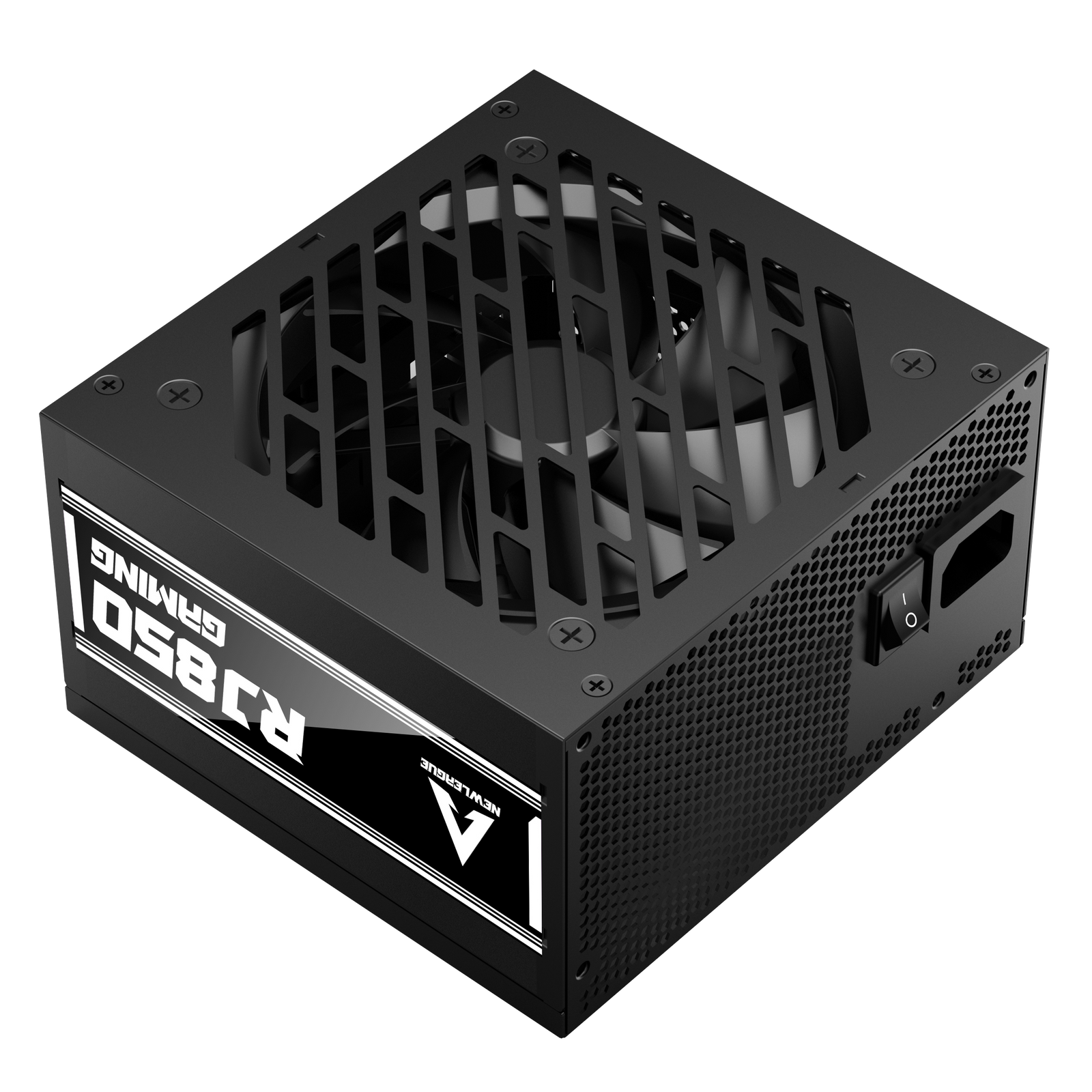 NEWLEAGUE RJ850 GAMING シリーズ 電源ユニット, 850W, 80PLUS BRONZE認証, PCIE 5.1対応，直付けモデル【5年保証】 ブラック
