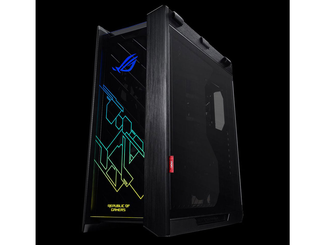 【NEWLEAGUE】ゲーミングパソコン Core i9 14900K / RTX5090 / メモリ64GB / NVMe SSD 2TB / WIFI 6E / Windows11Pro / WPS Office ミドルタワー デスクトップパソコン (Core i9 14900K / RTX5090（ウルトラハイスペック）, ROG BLACK)