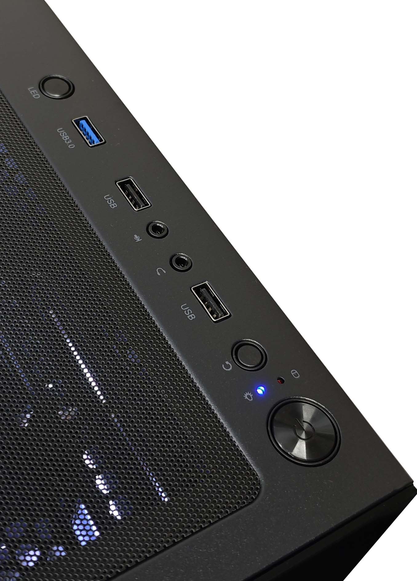 NEWLEAGUE ゲーミングデスクトップパソコン Core i7 14700F / RTX5060Ti / 32GB / NVMe SSD 1TB / 550W電源ユニット / Windows 11 Pro/WPS Office ミドルタワーモデル K6BKI714-RTX56Ti