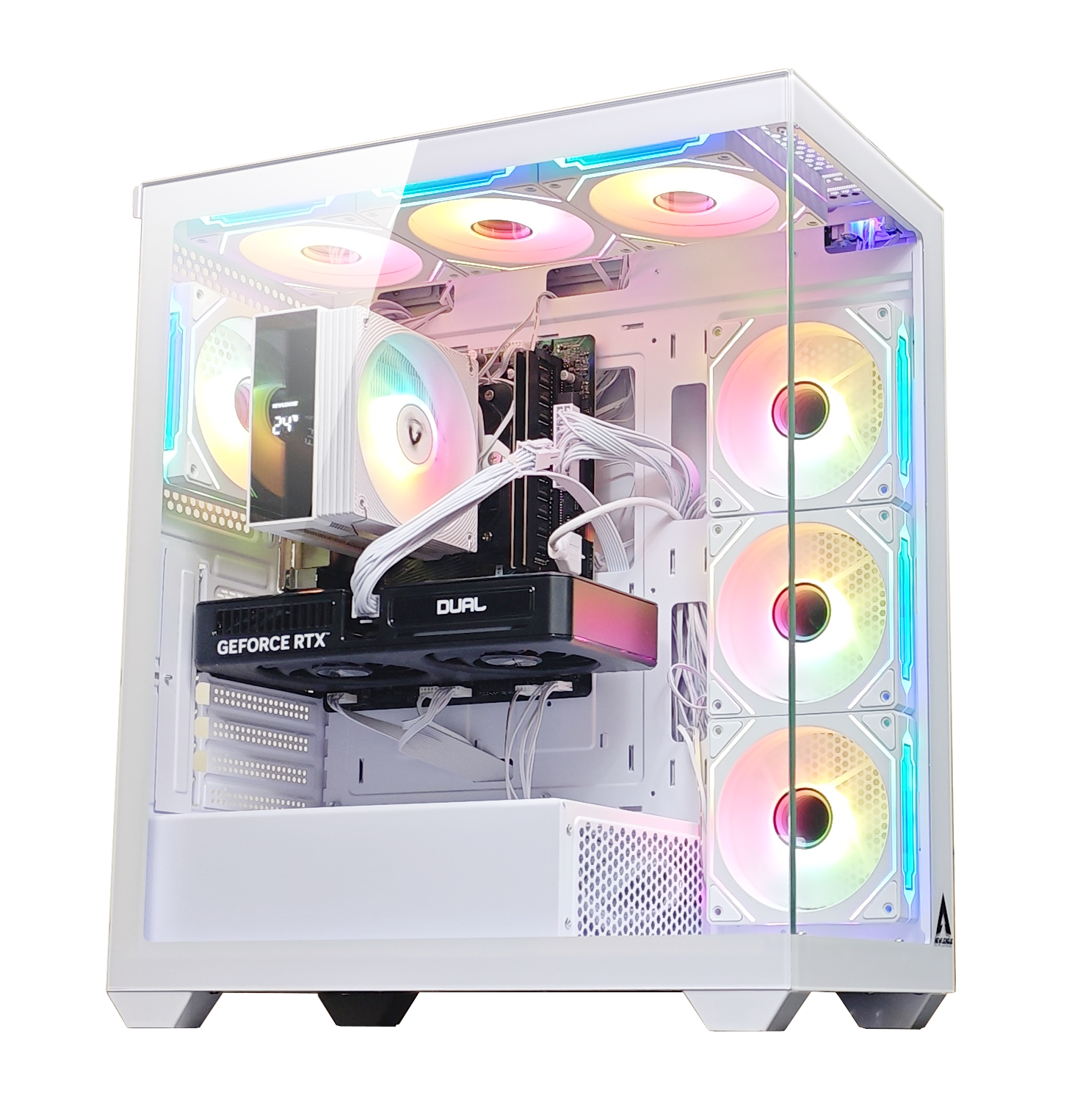NEWLEAGUE AGILE K6-WH｜スタンダードゲーミング｜Ryzen 5 5500 × RTX