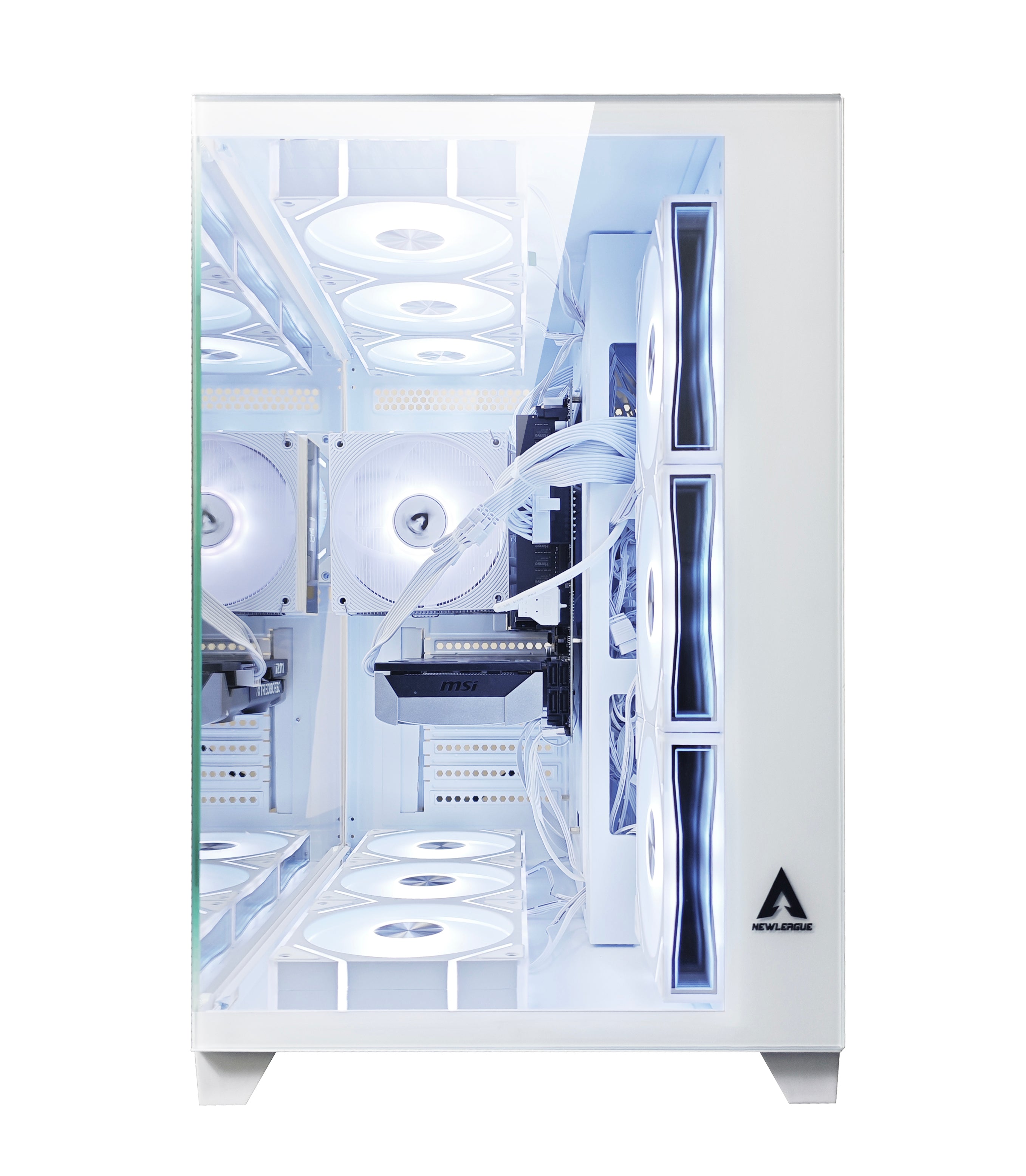 NEWLEAGUE AGILE G7-WH｜ハイエンドゲーミングモデル｜Ryzen 7 9800X3D × RTX 5070Ti｜32GB・2TB SSD
